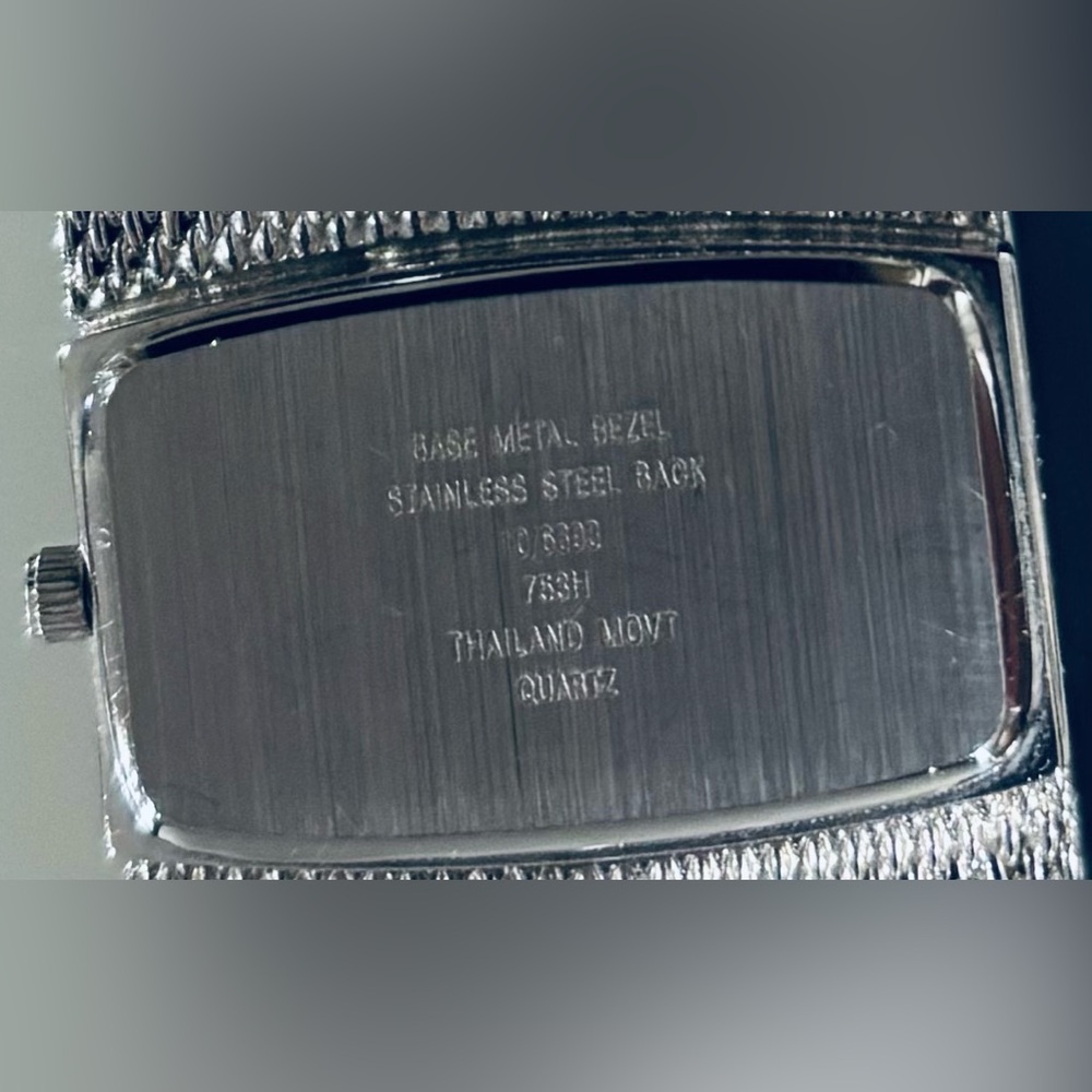 Anne Klein Watch | BOXY | SILVER | OSFM | - Picture 10 of 13